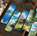 30Pcs Hayao Miyazaki Manga Style Bookmarks Art Paper Creative Decoration Reading Page Marker Student Gift