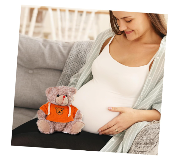 Milisten 2pcs Bear Doll Clothes Soft Hoodie Accessories